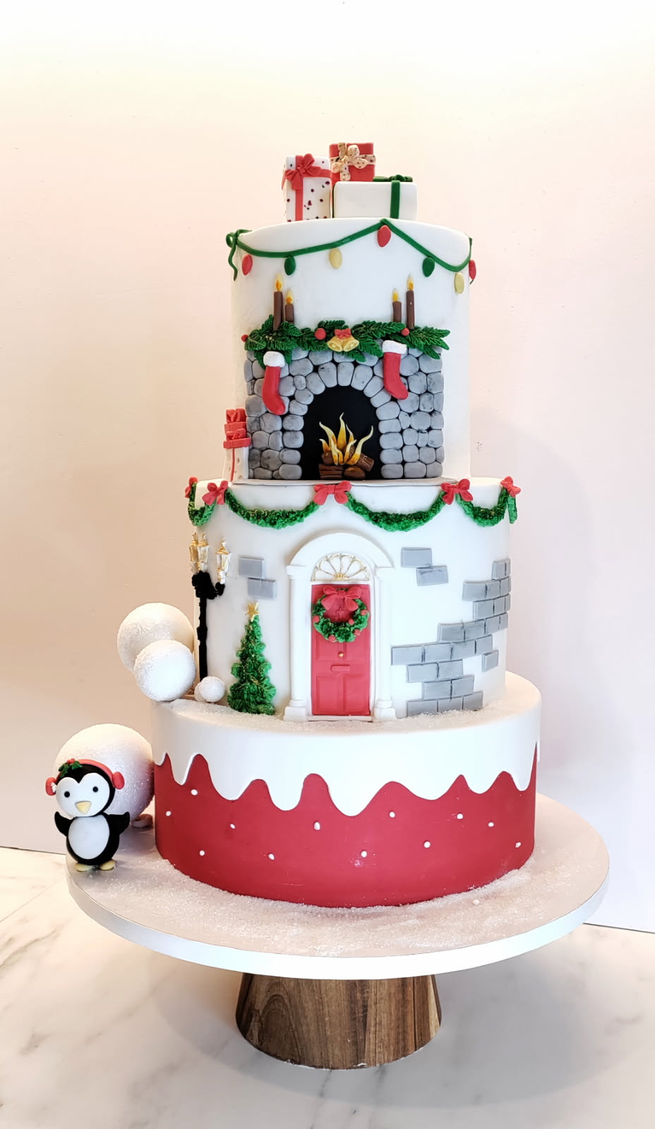 Gâteau de Noël Monumental
